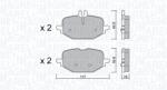 Magneti Marelli Set placute frana MAGNETI MARELLI 363916061404 (363916061404)