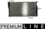 MAHLE Radiator, racire motor MAHLE CR 1908 000P (CR 1908 000P)