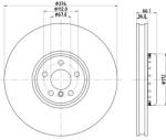 HELLA Disc frana HELLA 8DD 355 126-471 (8DD 355 126-471)