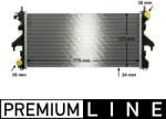 MAHLE Radiator, racire motor MAHLE CR 881 000P (CR 881 000P)