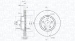 Magneti Marelli Disc frana MAGNETI MARELLI 360406008001 (360406008001)