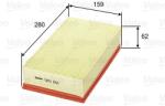 VALEO Filtru aer VALEO 585091 (585091) - fixbox