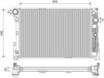 VALEO Radiator, racire motor VALEO 701220 (701220)