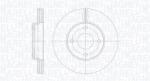 Magneti Marelli Disc frana MAGNETI MARELLI 361302040658 (361302040658)