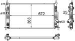 MAHLE Radiator, racire motor MAHLE CR 1888 000S (CR 1888 000S)