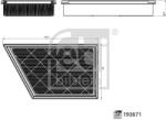 Febi Bilstein Filtru aer FEBI BILSTEIN 193671 (193671) - fixbox
