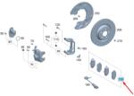 Original Mercedes Set placute frana axa spate ORIGINAL MERCEDES A0004201506 (000 420 15 06)