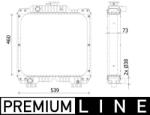 MAHLE Radiator, racire motor MAHLE CR 2287 000P (CR 2287 000P)