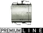 MAHLE Radiator, racire motor MAHLE CR 1117 000P (CR 1117 000P)