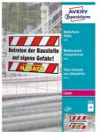 AVERY Írásvetítő fólia AVERY 3487 210x297 mm fehér időjárásálló 100 lapos (3487)