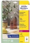 AVERY Etikett AVERY L7783-25 96x50, 8 mm víztiszta átlátszó 25 íves (L7783-25)