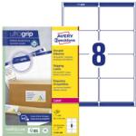 AVERY Etikett AVERY L7165-100 99, 1x 67, 7mm univerzális fehér 800 címke/doboz 100 ív/doboz (L7165-100)