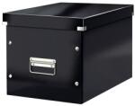 LEITZ Tároló doboz LEITZ Click&Store L méret kocka fekete (61080095)
