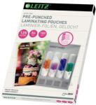 LEITZ Meleglamináló fólia LEITZ standard A/4 125 mikronos előrelyukasztott 100 darabos (33878)