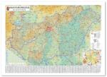 Stiefel Térkép STIEFEL Magyarország autós 100 x 70 cm fémkeretes (3860T)