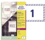 AVERY Etikett AVERY L9002-10 210x148 mm kirakat matricák 10 címke/csomag (L9002-10)