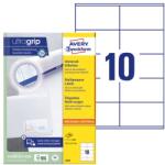 AVERY Etikett AVERY 3425 105x57mm univerzális 1000 címke/doboz 100 ív/doboz (3425) - vectraline