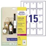 AVERY Etikett AVERY T2003-10 50x50 mm függő címke sima élek 100 címke/csomag (T2003-10)