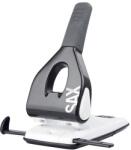 ICO Lyukasztó SAX 618 Design 2 lyukú fém 65 lap fekete (7310069004) - vectraline