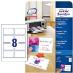 AVERY Etikett névjegy AVERY C32028-25 240 g félfényes 200 címke/doboz 25 ív/doboz (C32028-25)