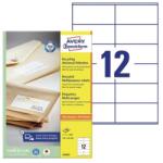 AVERY Etikett AVERY LR3424 105x48mm környezetbarát 1200 címke/doboz 100 ív/doboz (LR3424)