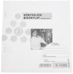  Nyomtatvány könyvelési bizonylat A/5 50x2 fekvő