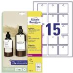 AVERY Etikett AVERY T1002-10 50x50 mm függő címke mikroperforált 150 címke/csomag (T1002-10)