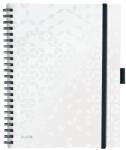 Leitz Spirálfüzet kockás LEITZ Wow Active A/4 80 lapos fehér (46450001) - vectraline