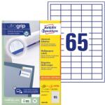 AVERY Etikett AVERY 3666-200 38x21, 2 mm fehér univerzális 14300 címke/doboz 200+20 ív/doboz (3666-200)