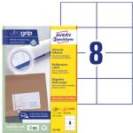 AVERY Etikett AVERY 3627-200 105x74 mm fehér univerzális 1760 címke/doboz 200+20 ív/doboz (3427-200)