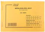  Nyomtatvány mérlegelési jegy 25x3 A/6 (23061) - vectraline