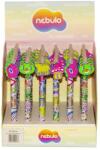 Nebulo Zseléstoll NEBULO nyomógombos radírozható 0, 7 mm Mushroom forest (DT-NEON) - vectraline