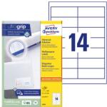 AVERY Etikett AVERY 3678 97x37 mm fehér univerzális 1400 címke/doboz 100 ív/doboz (3678)