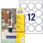AVERY Etikett AVERY L3416-100 60mm univerzális kör 1200 címke/doboz 100 ív/doboz (L3416-100) - vectraline