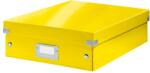 LEITZ Tároló doboz LEITZ Click&Store rendszerező M méret sárga (60580016)