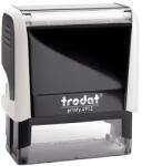 TRODAT Bélyegző TRODAT Printy 4.0 4912 fehér ház kék párna (4912FE/K)