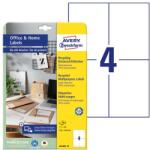 AVERY Etikett AVERY LR3483-10 105x148mm környezetbarát 40 címke/doboz 10 ív/doboz (LR3483-10)