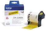 Brother Filmszalag BROTHER DK-22606 62mm x 15, 24m sárga alapon fekete (811)