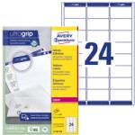 AVERY Etikett AVERY L7159-100 63, 5x33, 9mm univerzális 2400 címke/doboz 100 ív/doboz (L7159-100)