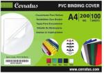 CERRATUS Előlap CERRATUS A/4 200 micron átlátszó sárga - vectraline
