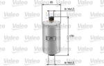 VALEO Filtru combustibil VALEO 587204 (587204)