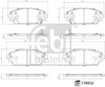 Febi Bilstein Set placute frana FEBI BILSTEIN 179955 (179955)