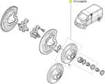 Original Renault Disc frana ORIGINAL RENAULT 7711 130 076 (7711 130 076)
