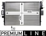 MAHLE Radiator, racire motor MAHLE CR 1550 000P (CR 1550 000P)