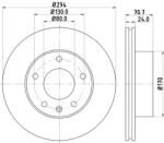 HELLA Disc frana HELLA 8DD 355 113-391 (8DD 355 113-391)