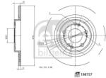 Febi Bilstein Disc frana FEBI BILSTEIN 198757 (198757) - fixbox