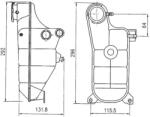 MAHLE Vas de expansiune, racire MAHLE CRT 119 000S (CRT 119 000S)