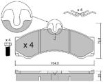 AISIN Set placute frana AISIN BPMB-1015 (BPMB-1015)