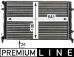 MAHLE Radiator, racire motor MAHLE CR 30 000P (CR 30 000P)