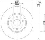 HELLA Disc frana HELLA 8DD 355 116-041 (8DD 355 116-041)